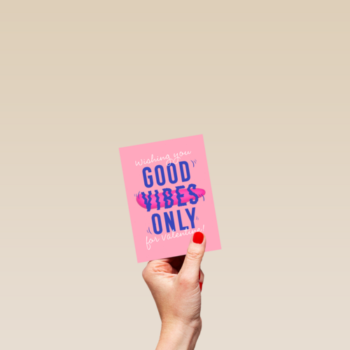 Good vibes only Valentijn