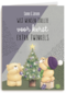 kerstkaart wij wensen jullie voor kerst extra twinkels