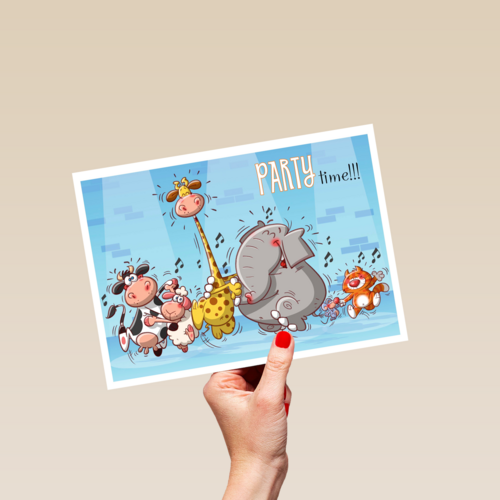 dansende dieren party time