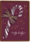Kerstkaart candy cane