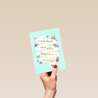 gefeliciteerd met jullie koperen huwelijks jubileum
