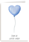 Voor de liefste vader hartjesballon
