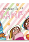 op kamp kaart voor meisjes amuseer je op kamp