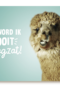 jou word ik niet spuugzat