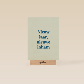 verjaardagskaart man grappig nieuw jaar nieuwe inham