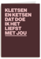 liefde kaart andc kletsen en ketsen