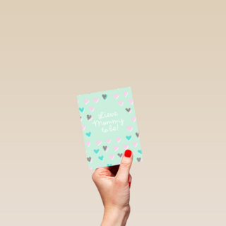 moederdag kaart lieve mommy to be