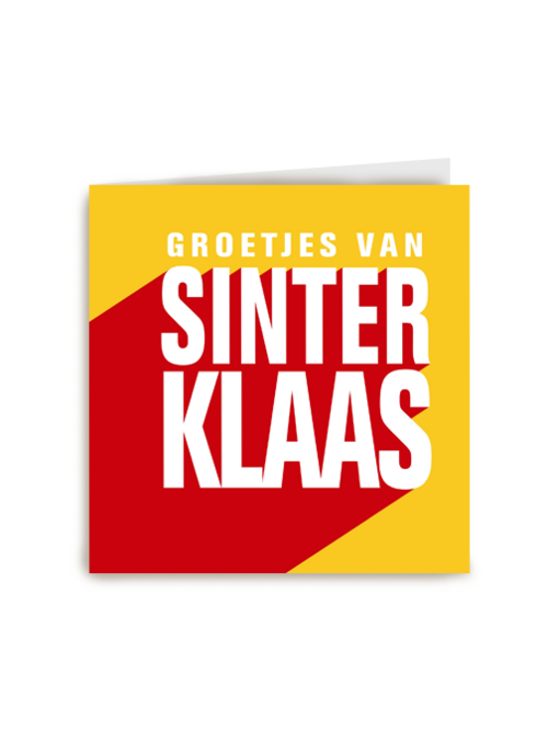 de groetjes van sinterklaas