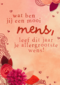 verjaardag kaart wat ben jij een mooie mens