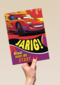disney cars kaart met de tekst jarig klaar voor de start