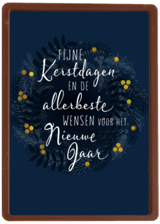 Fijne kerstdagen allerbeste wensen nieuwjaar