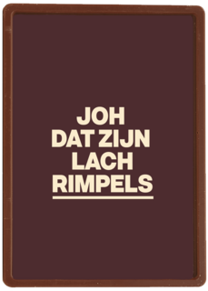 verjaardag kaart lachrimpels