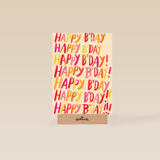 colourfull happy bday