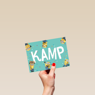 de minions op kamp