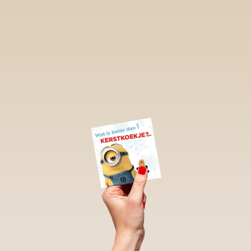 kerst minions wat is beter dan een kerstkoekje