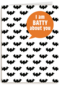 vers van de pers halloween i am batty about you