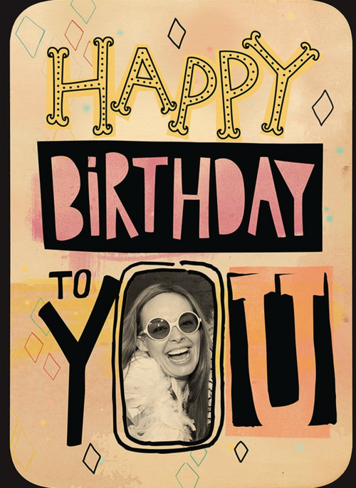 happy birthday met foto in de o