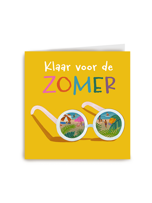 Kaart Hallmark | Groetjes Uit | Klaar Voor De Zomer