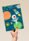 deze kleine astronaut is jarig