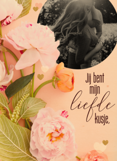 Jij bent mijn liefde fotokaart