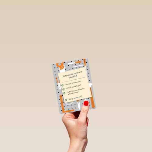 verhuisd kaart checklist verbouwing