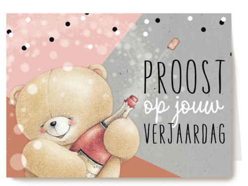 Verjaardagskaart Hallmark | Forever Friends Proost Op Jouw Verjaardag