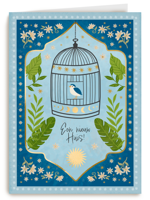 Kaart Hallmark | Felicitatie Nieuwe Woning | Een Nieuw Huis Symbolic Art