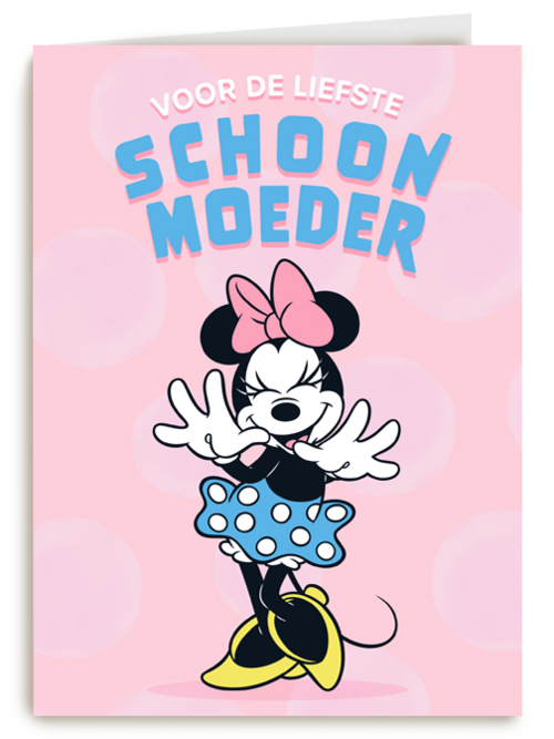 Voor de liefste schoonmoeder Minnie Mouse