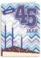 verjaardag leeftijden taart 45