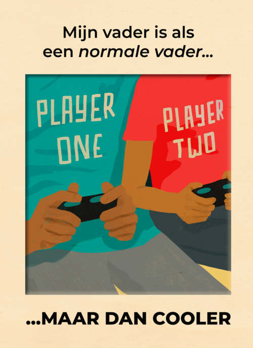Houten Kaart Vaderdag | Hallmark | Houten Kaart Hallmark | Vaderdag | Mijn Vader Is Cooler