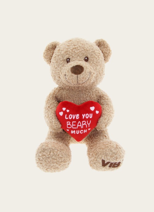Teddybeer I Love You Knuffelbeery Much | Vib Cadeau Baby |