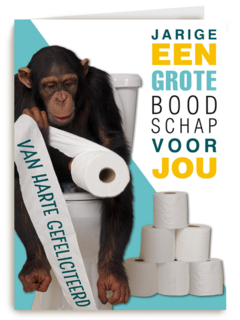 aap met grote boodschap voor jou