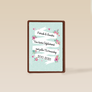 huwelijk jubileum kaart echtvereniging tekst of uitnodiging