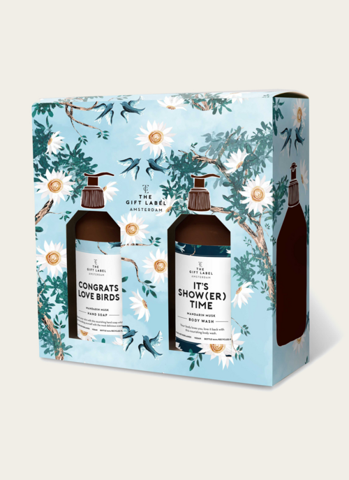 The Gift Label Cadeauset Lovebirds Box Limited Edition | The Gift Label Cadeau Beauty |