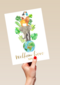 geboorte wereld met dieren