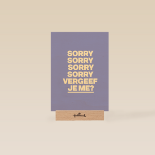 AndC Sorry vergeef je me