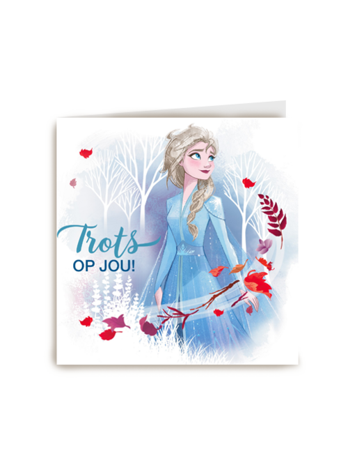 verjaardagskaart Disney Frozen 2 trots op jou