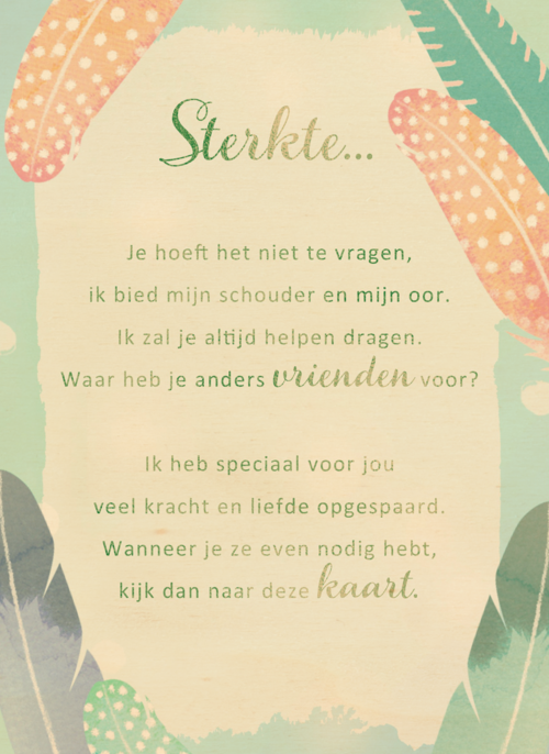 Houten Kaart | Sterktekaart Design Veren More Than Words