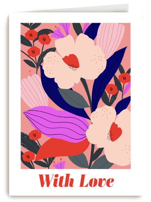 Kaart Hallmark | Vriendschap Liefde Valentijn | Valentijnskaart With Love