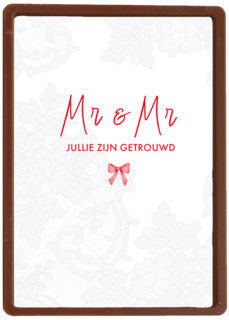 Mr Mr jullie zijn getrouwd
