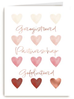 Love Story Harten Geregistreerd partnerschap