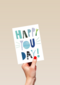 verjaardag man hip happy day