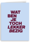 goed gedaan kaart andc wat ben je toch lekker bezig