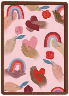 Valentijn Regenboog harten