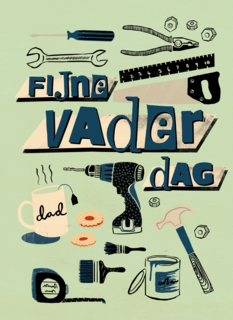 vaderdag kaart gereedschap