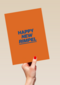 Verjaardagskaart vrouw grappig Happy new rimpel