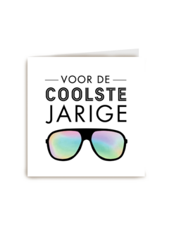 voor de coolste jarige zonnebril