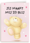 valentijnskaart klassiek forever friends jij maakt mij zo blij