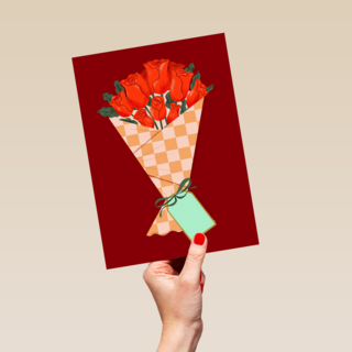 Valentijn boeket rozen rood