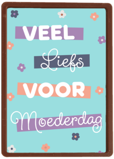Moederdagkaart veel liefs voor Moederdag